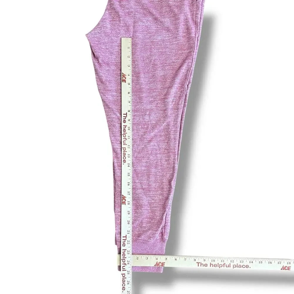 GAP‎ Softspun 3rd Lounge Set Pink Joggers L Top M Athleisure Cozy